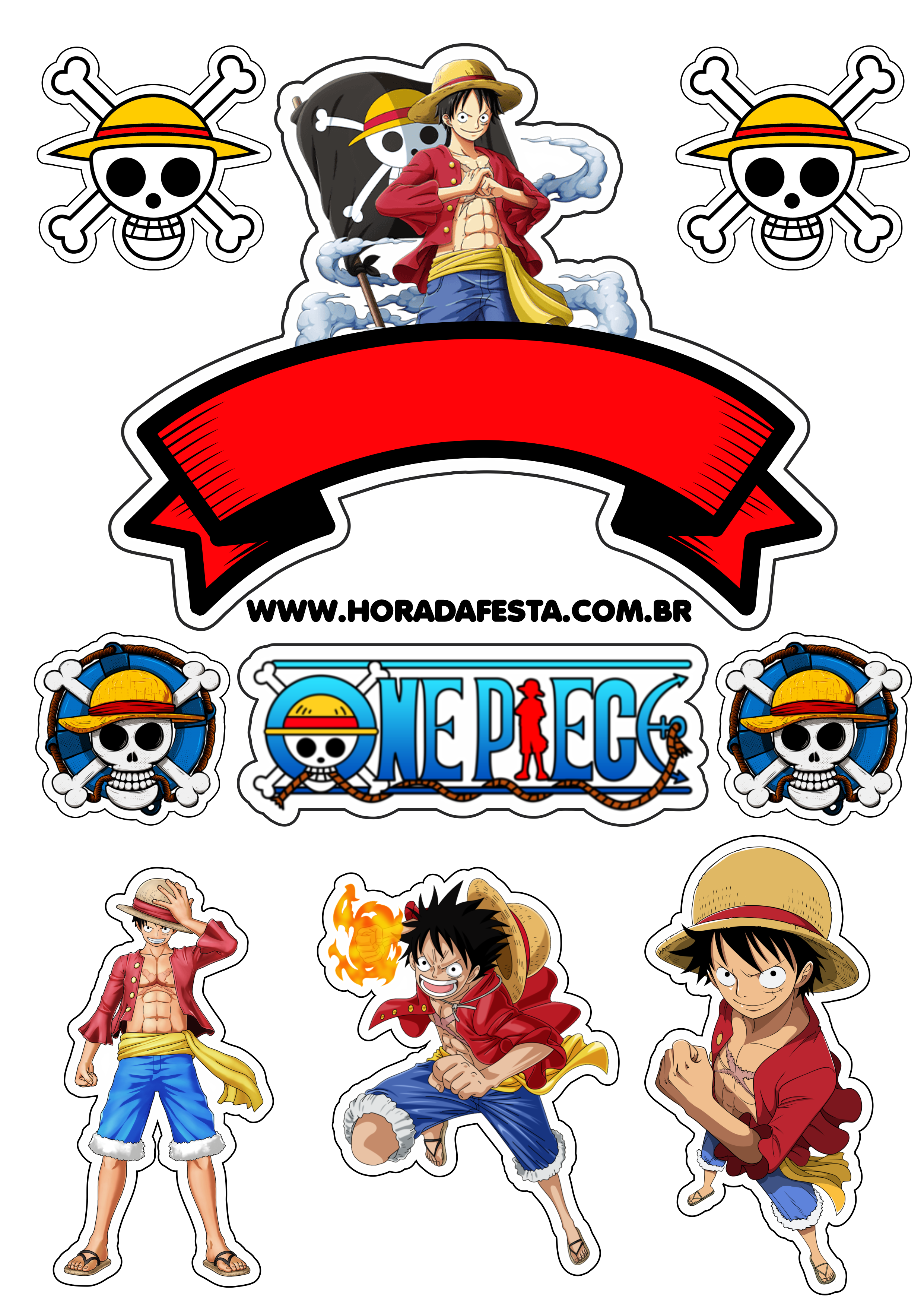 One piece Luffy desenho cute chibi anime japonês png