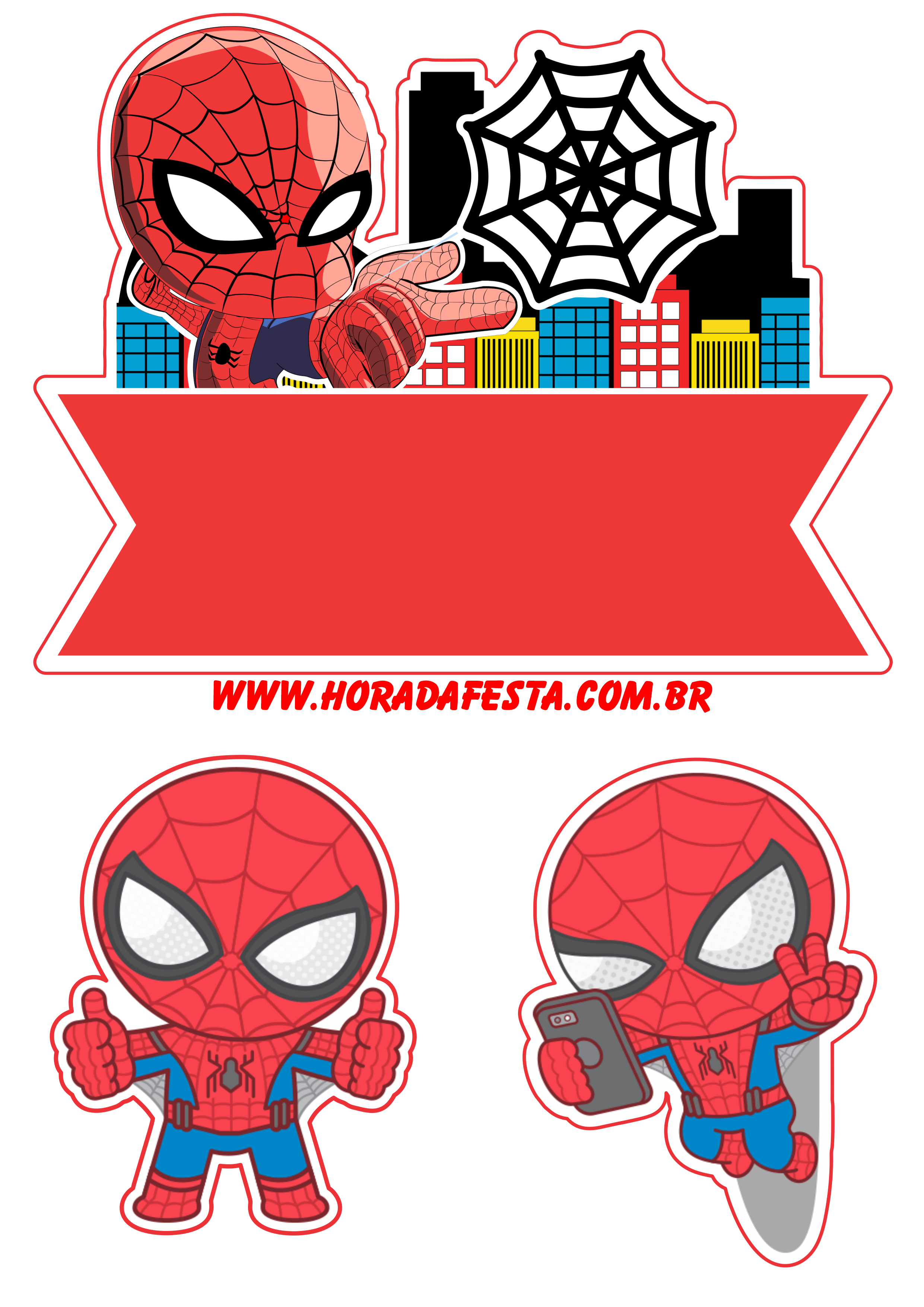 Homem Aranha Desenho Animado PNG Transparente [download] - Designi