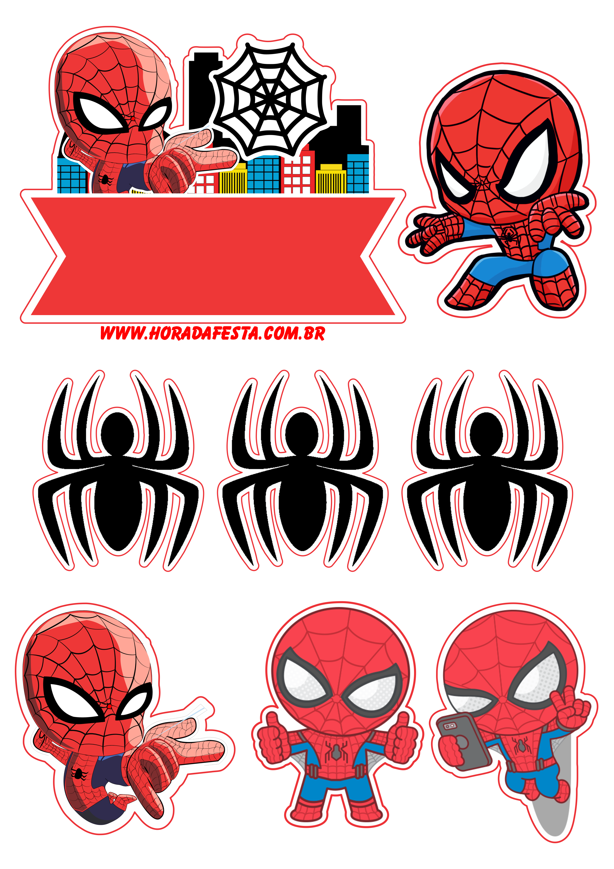 Homem Aranha Desenho Animado PNG Transparente [download] - Designi