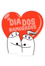 Flork dia dos namorados figurinha whatsapp casal apaixonado png