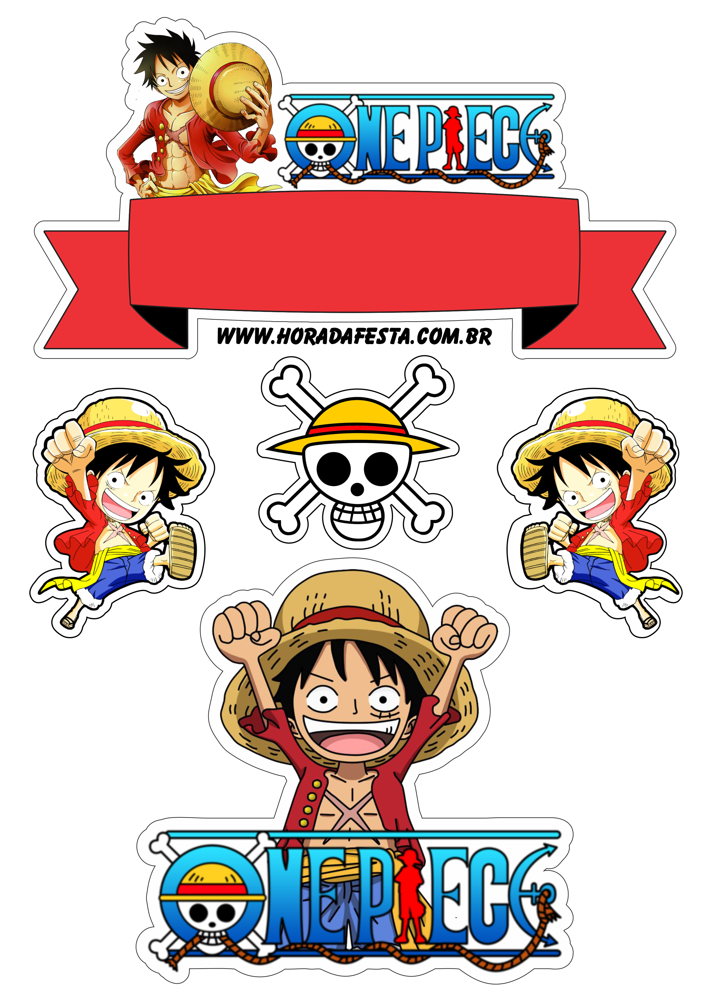 Luffy png transparente grátis