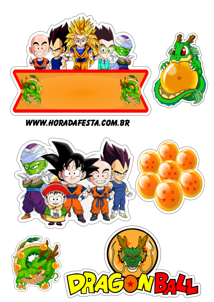 Dragon ball z esferas do dragão Shenlong desenho infantil fundo  transparente design grátis png