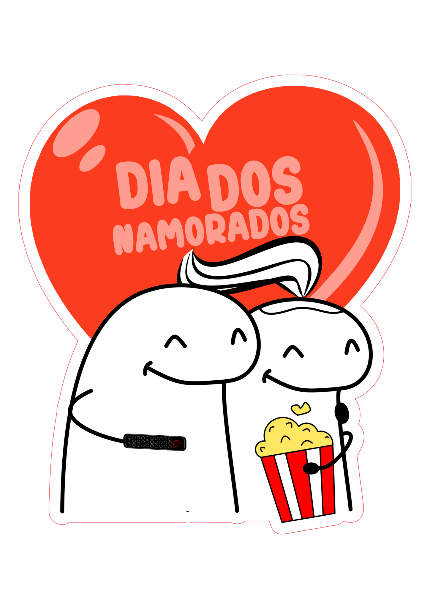 Casal Apaixonado Netflix Flork Dia Dos Namorados Te Amo Figurinhas