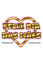 feliz dia das mães topper borboletas hora da festa4