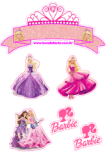 princesa-barbie-topo-de-bolo