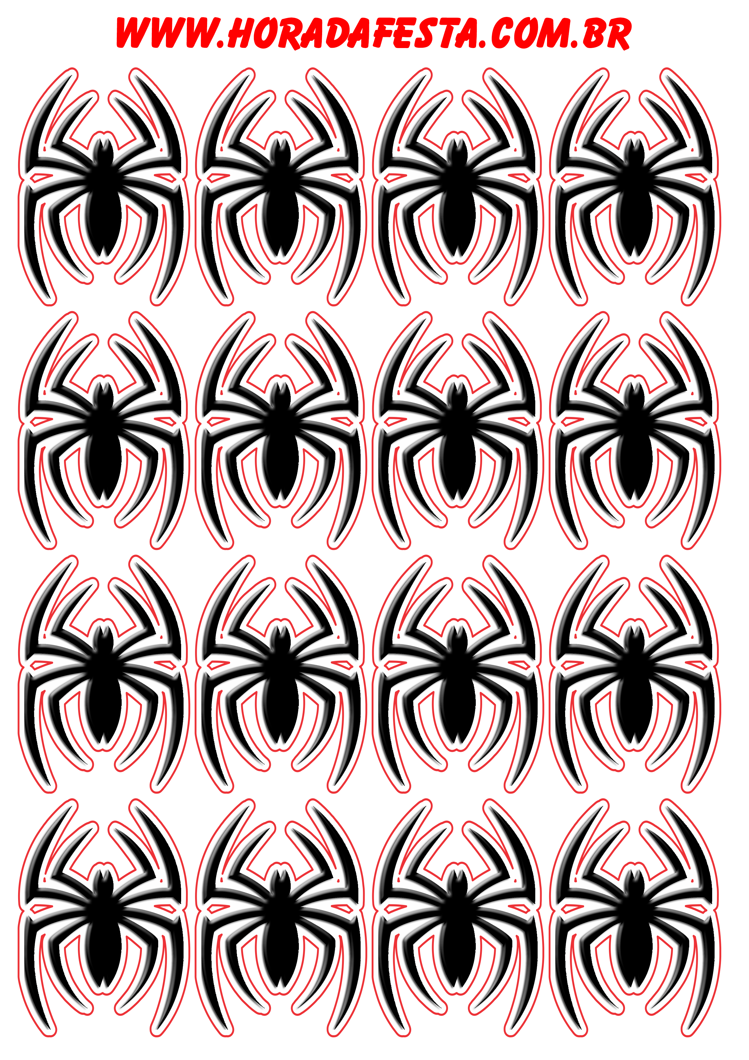 Homem aranha logo desenho cartela de adesivos tags sticker decoração de aniversário artigos de papelaria png