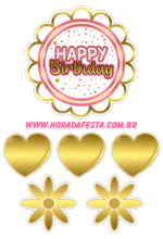 horadafesta-topo-de-bolo-happy-birthday-dourado-com-rosa5