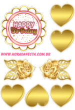 horadafesta-topo-de-bolo-happy-birthday-dourado-com-rosa7
