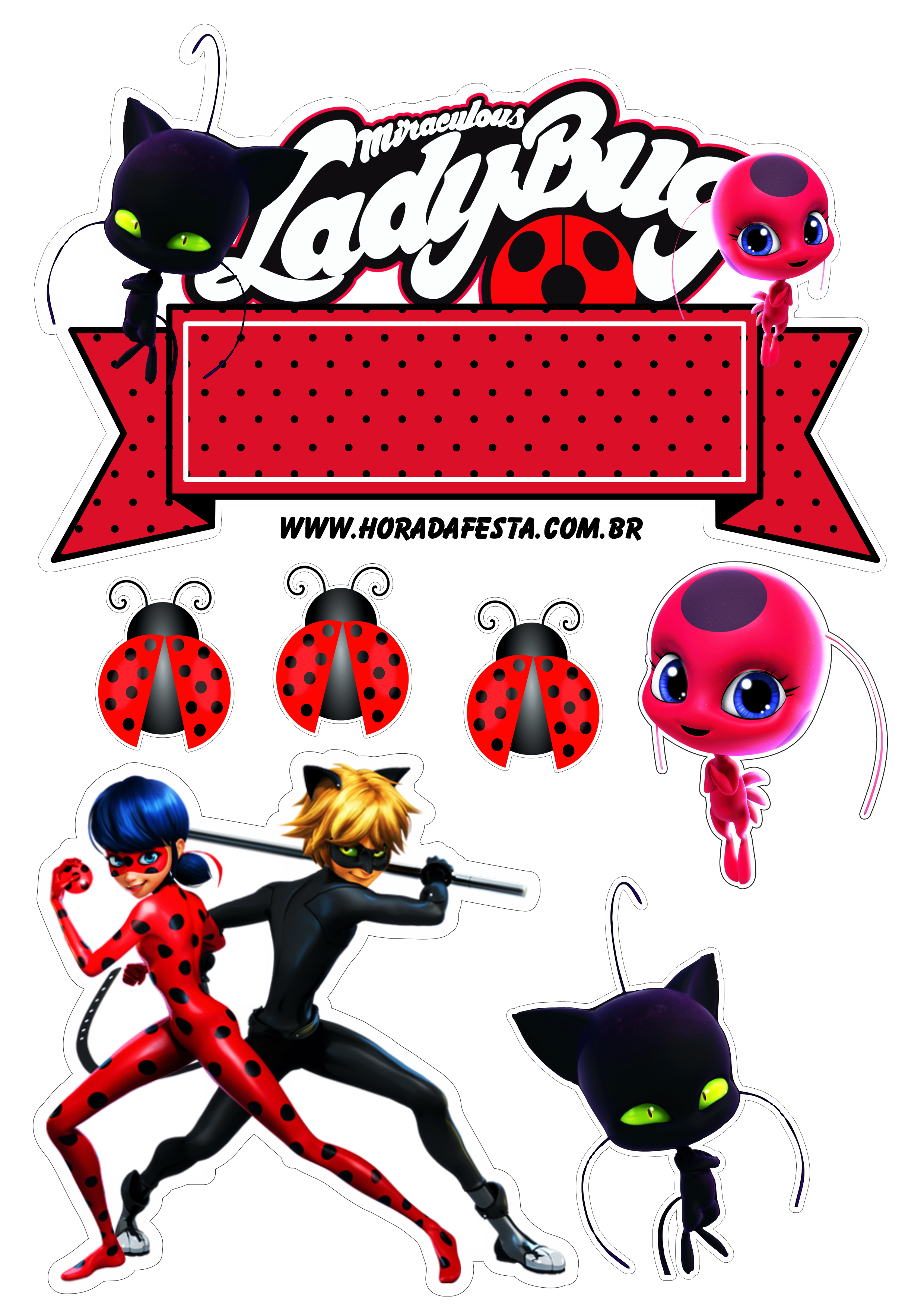 Ladybug - Figuras articuladas Ladybug y Catnoir, cat noir brasil 