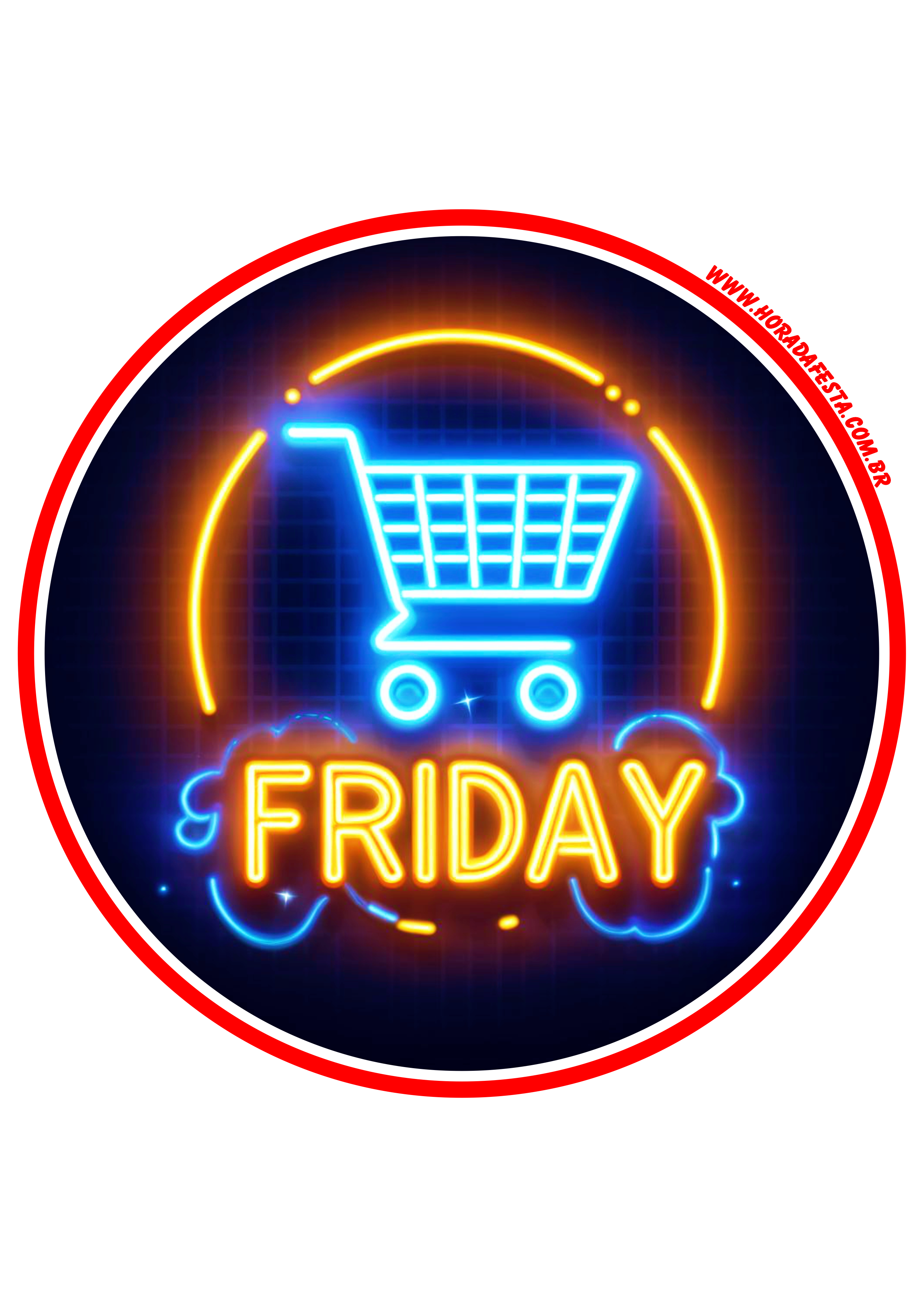 Black Friday adesivo redondo tag sticker painel png