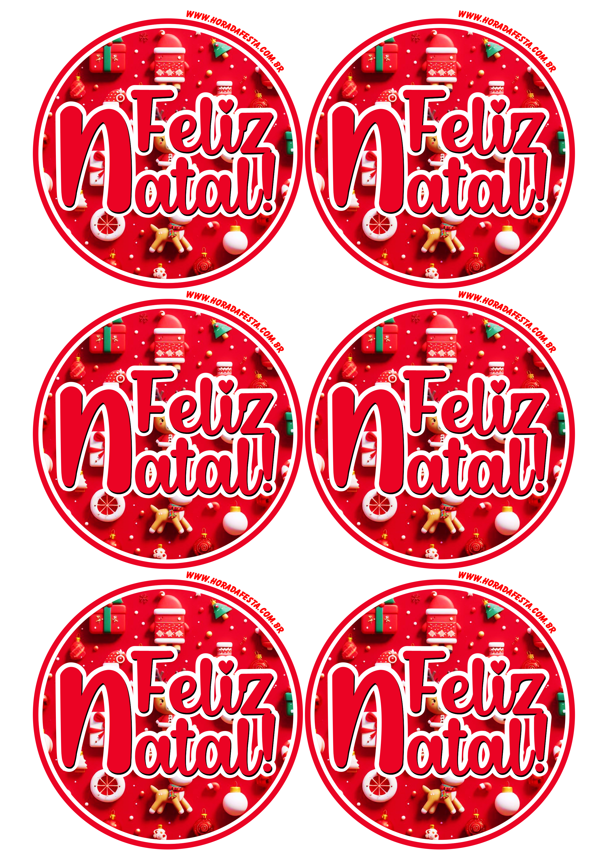 Adesivo redondo tag sticker tema feliz natal artigos de papelaria 6 imagens png