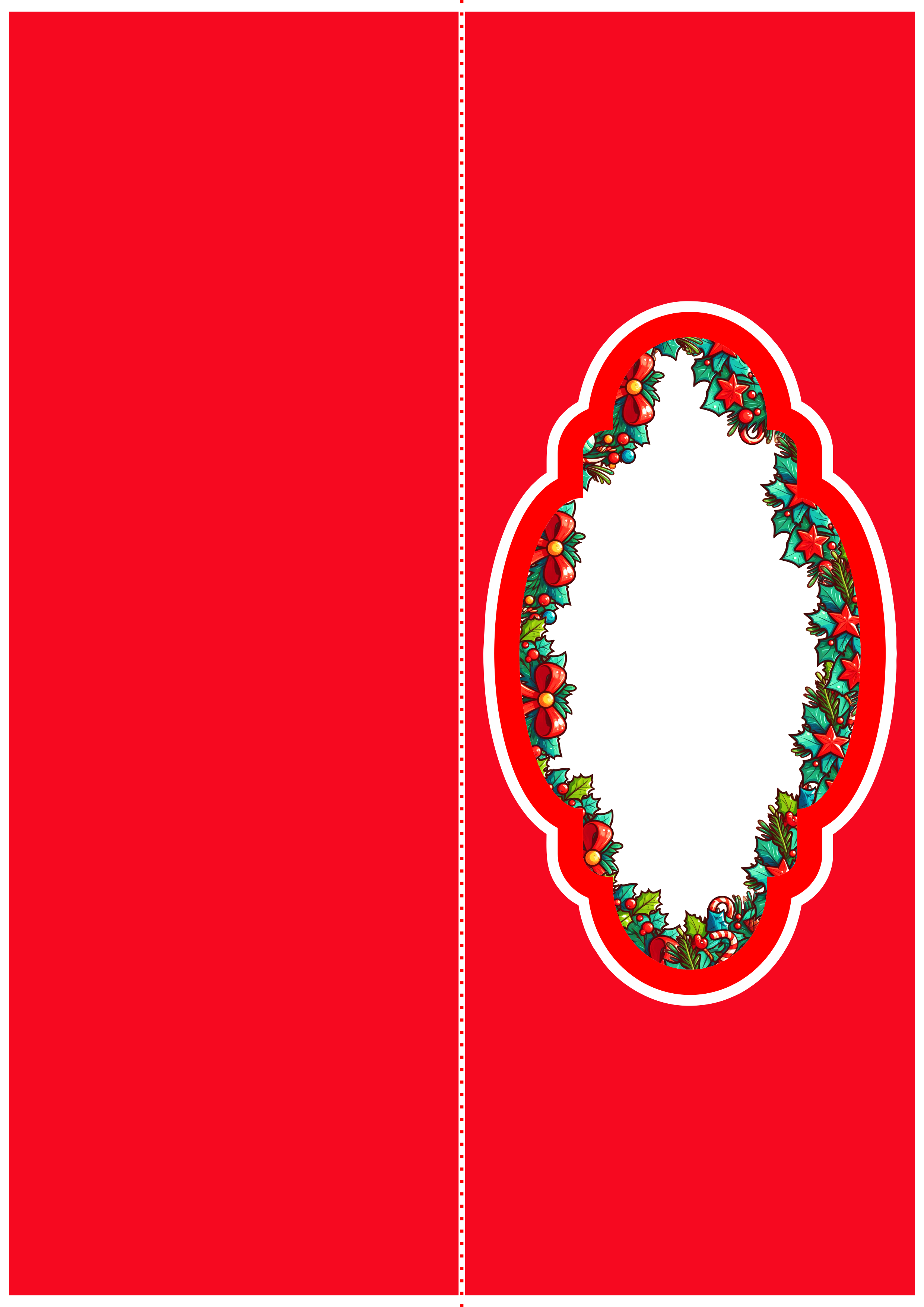 Natal decoração lateral de bolo vermelho png