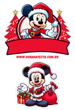 horadafesta-mickey-mouse-natal-topo-de-bolo