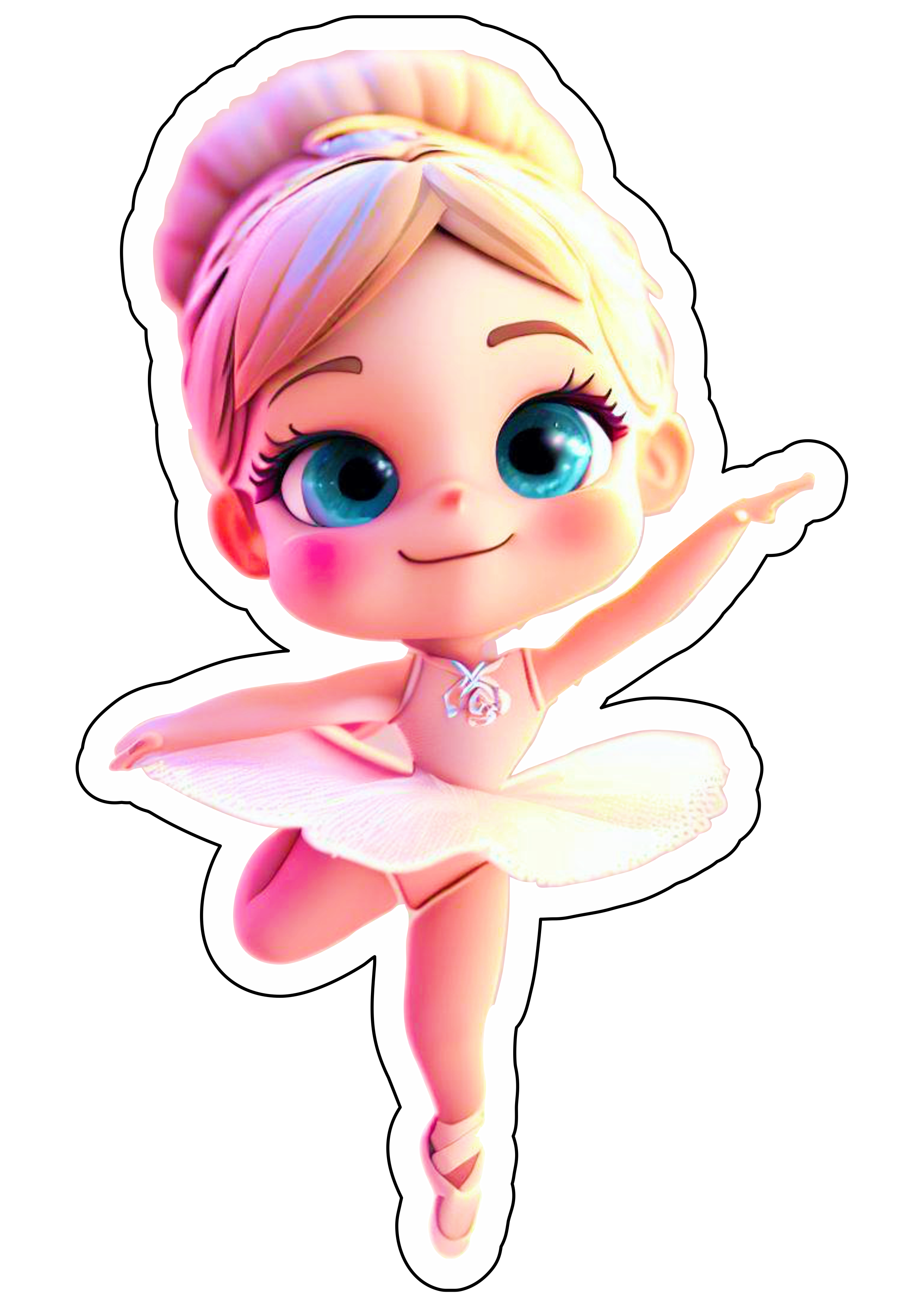 Imagens de bailarinas png download grátis CGI animação vestido branco bonequinha