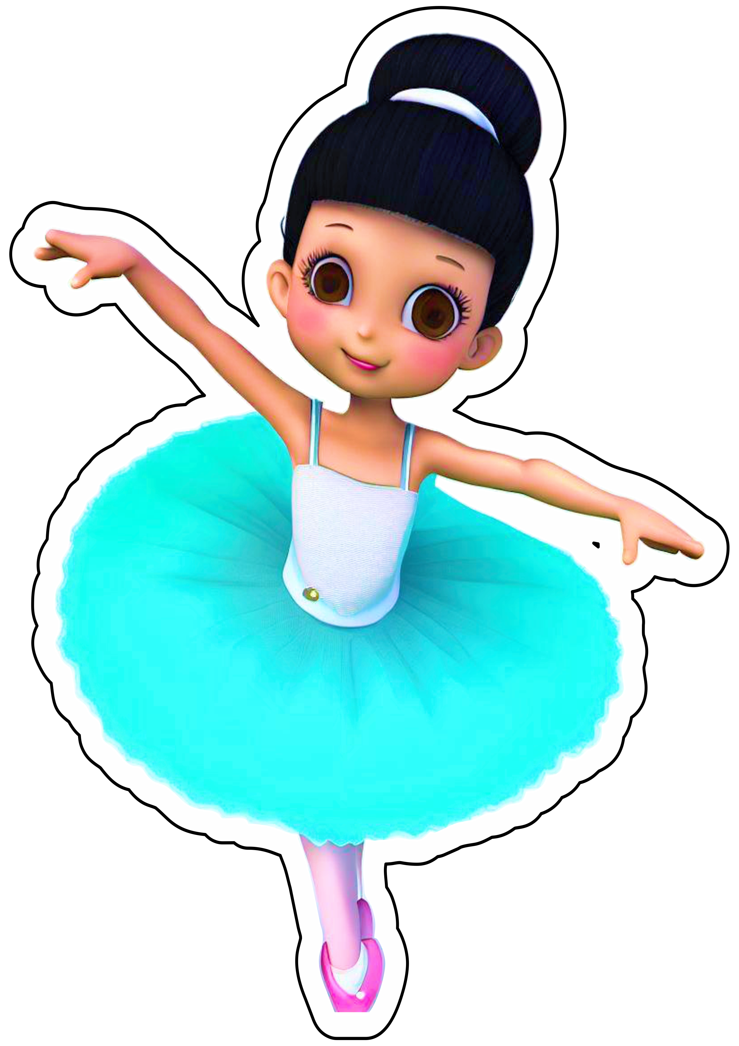 Imagens de bailarinas png download grátis CGI animação vestido azul