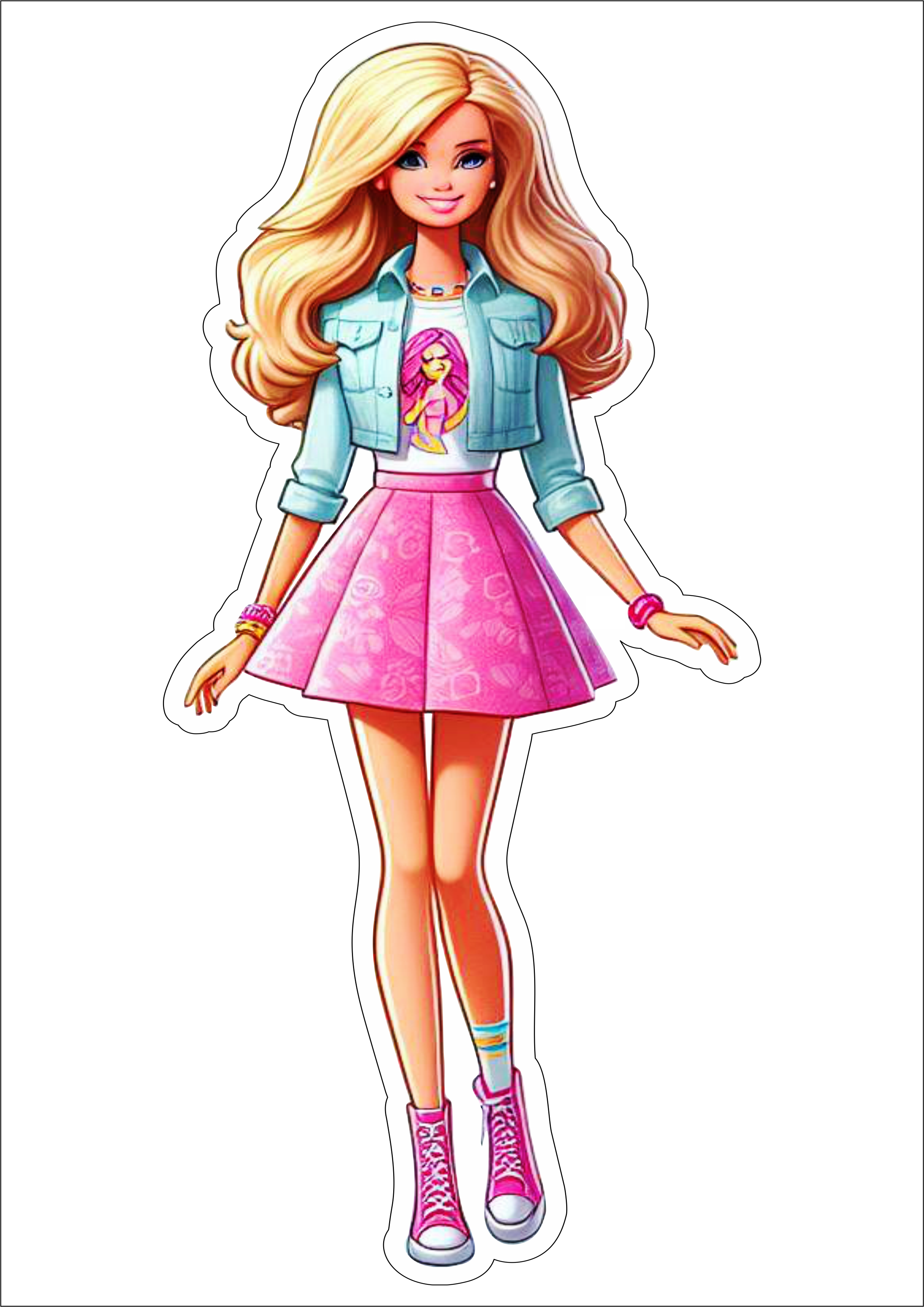 Barbie modelo fashion png