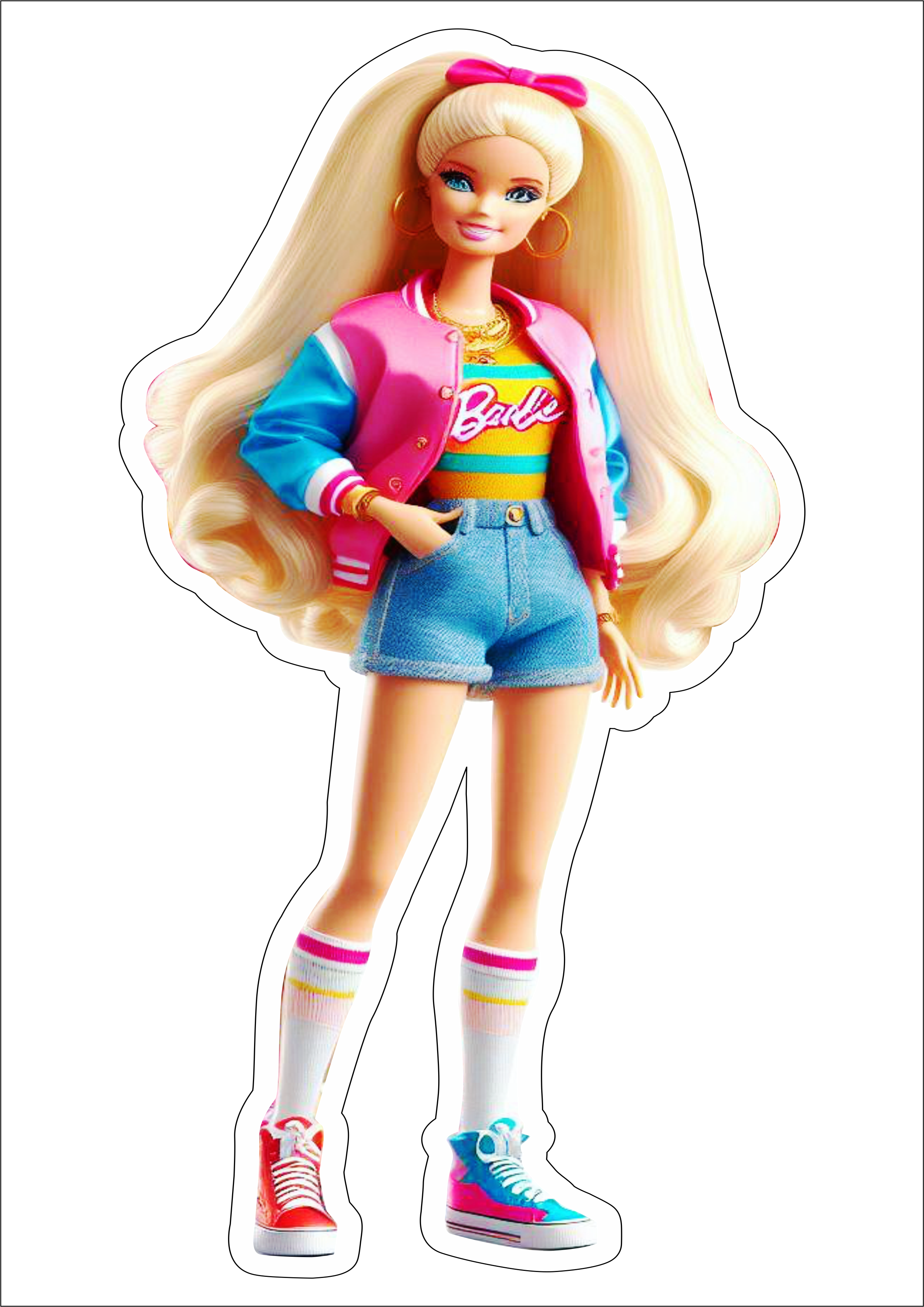 Barbie modelo fashion png clipart