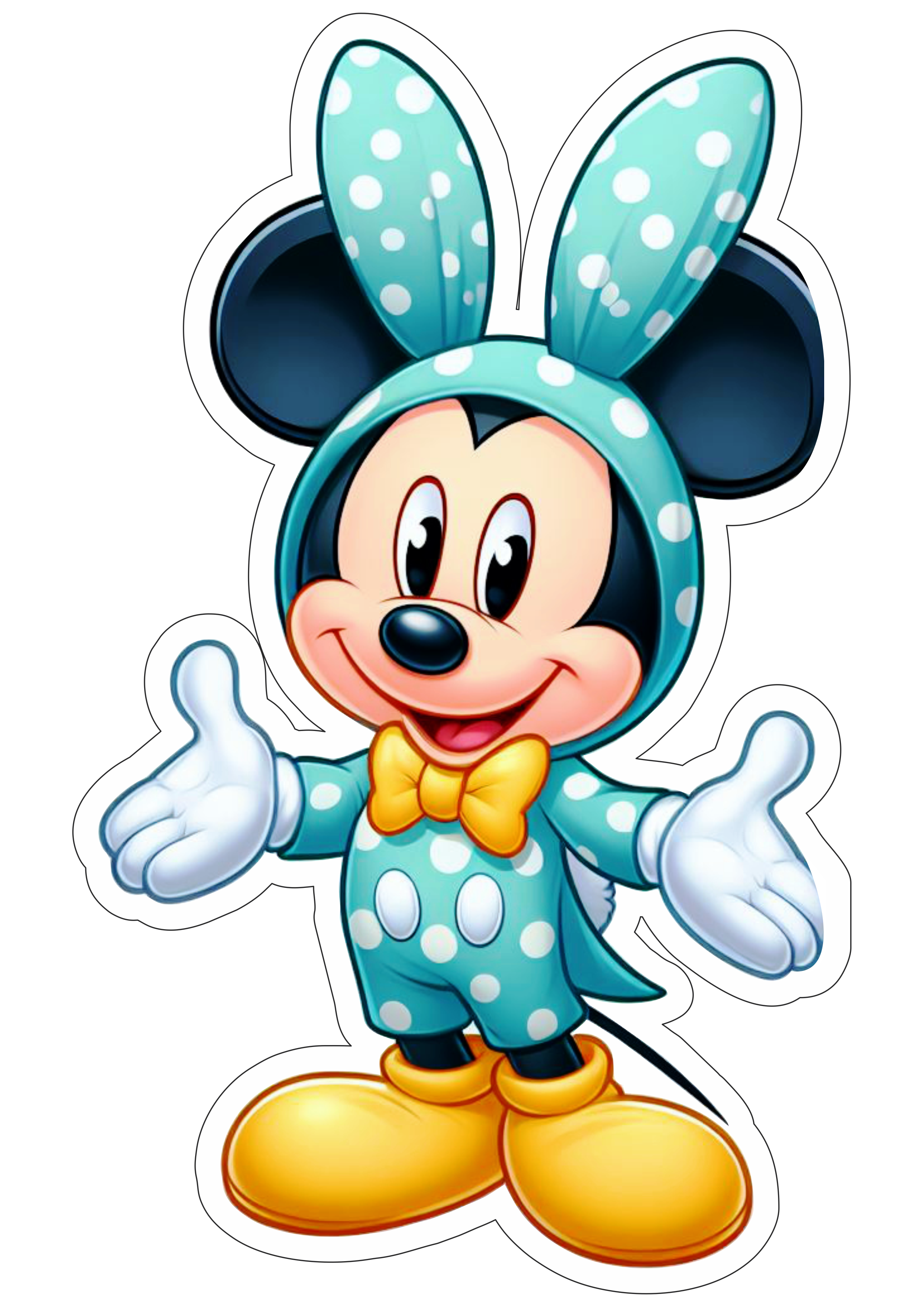Mickey Mouse imagens de páscoa desenho infantil artes gráficas ilustração personagem disney kids free png