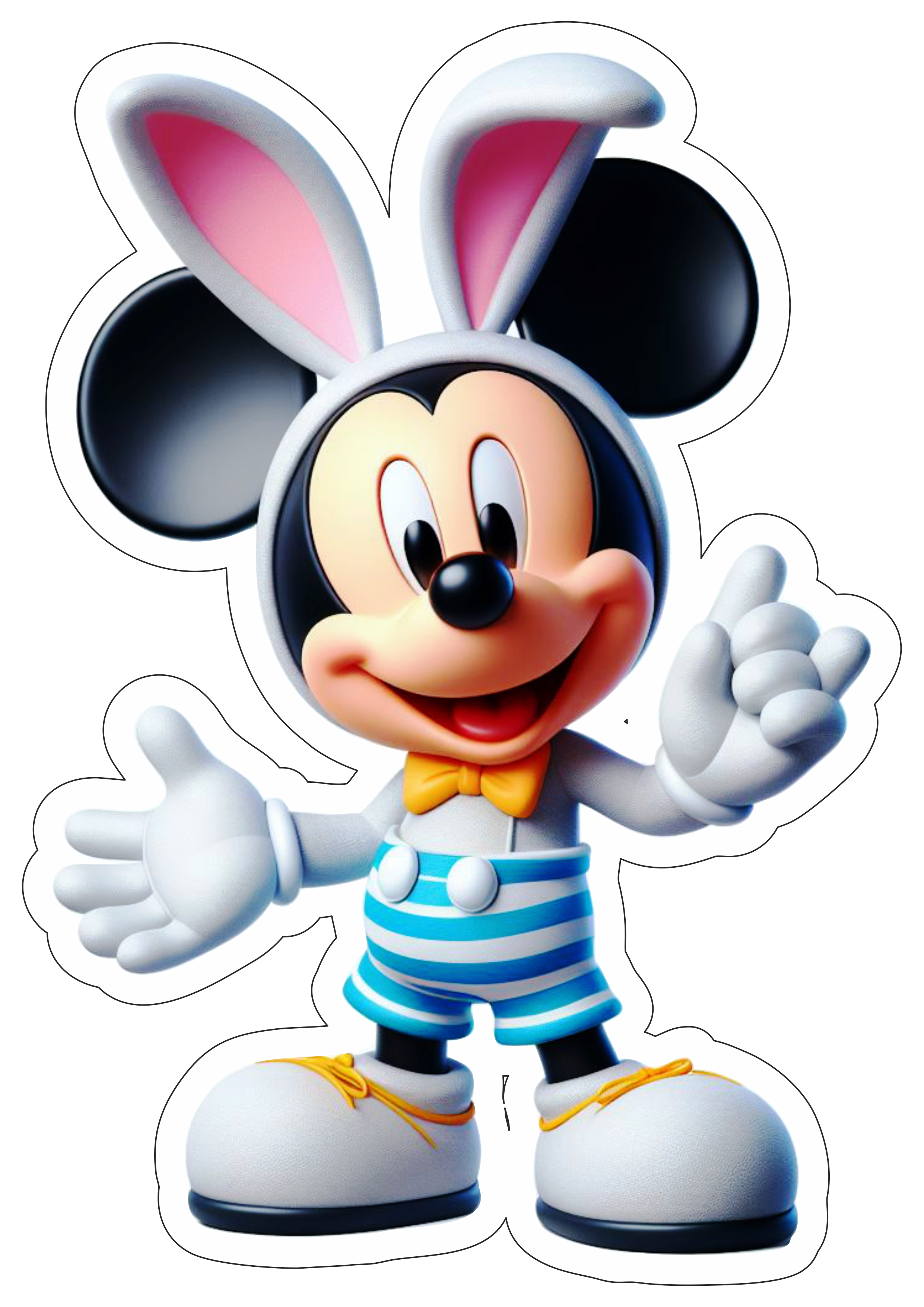 Mickey Mouse imagens de páscoa desenho infantil artes gráficas ilustração personagem disney kids clipart png
