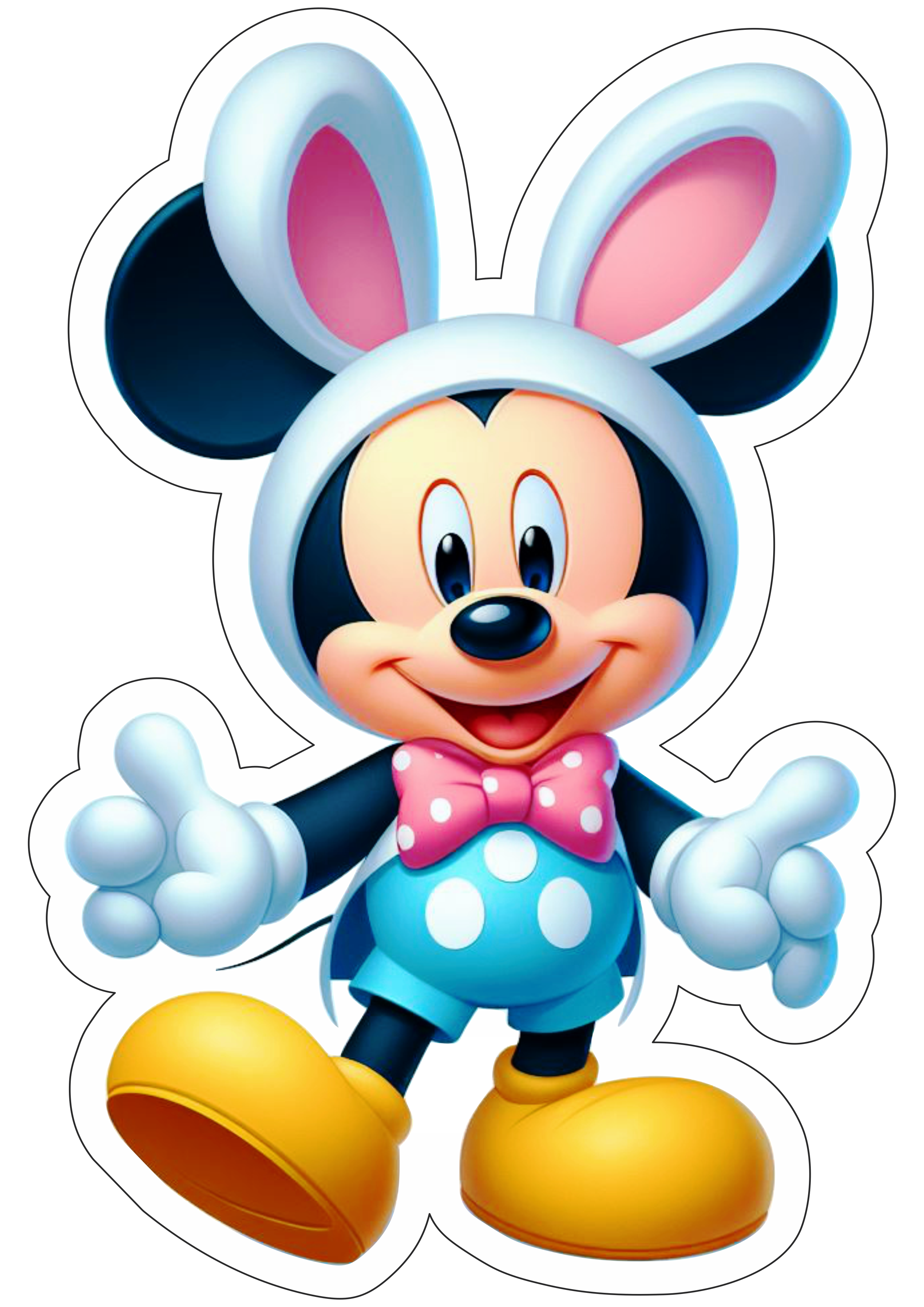 Mickey Mouse imagens de páscoa desenho infantil png