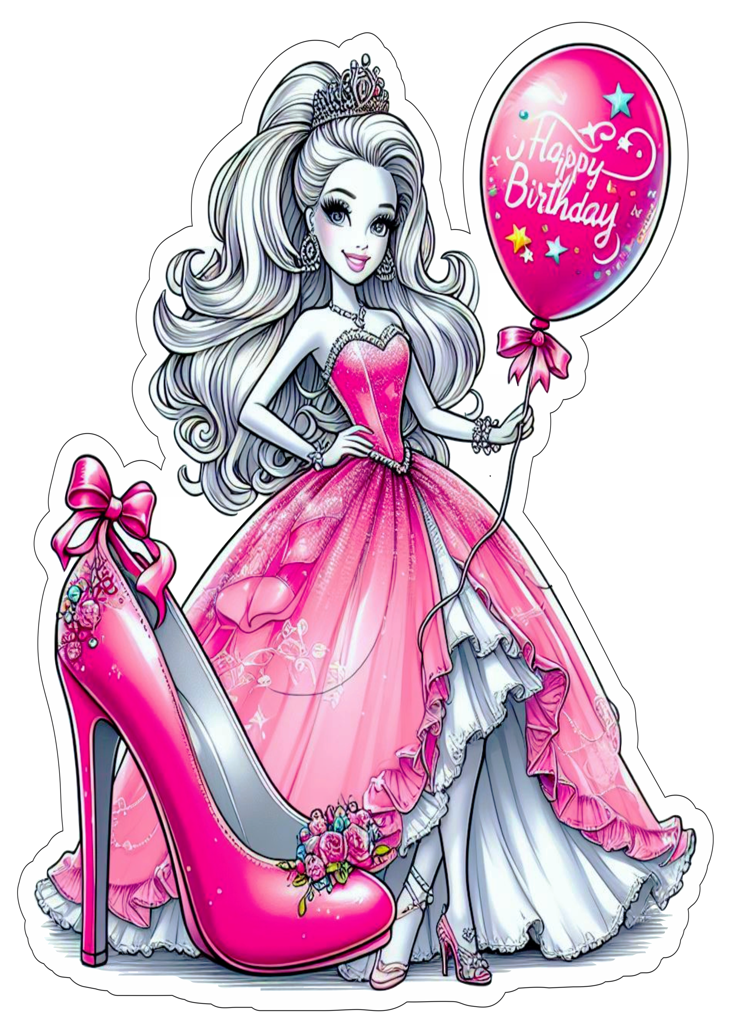 Barbie princesa png