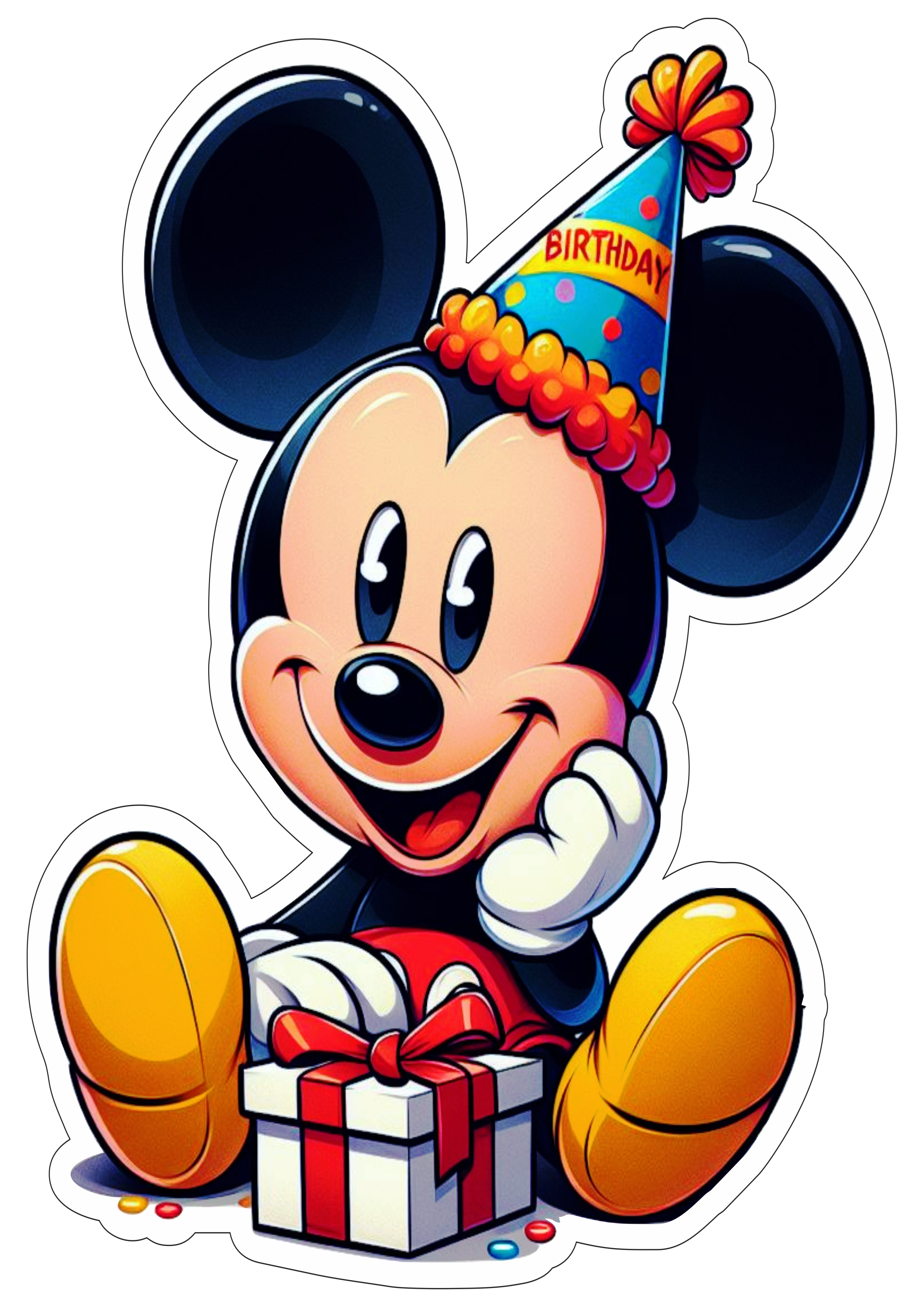 Decoração de aniversário Mickey Mouse Disney festa infantil png
