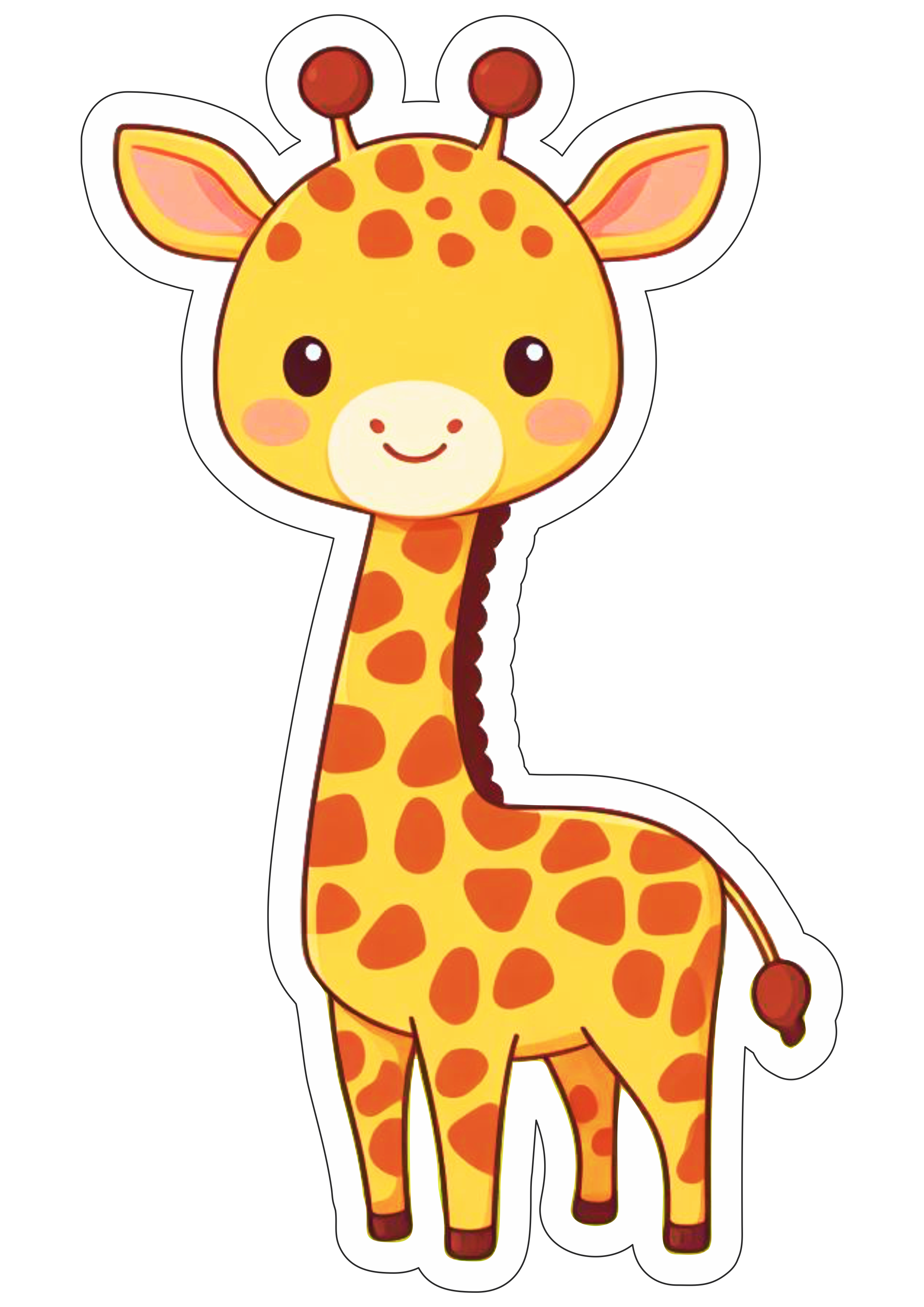 Girafa safari de animais png