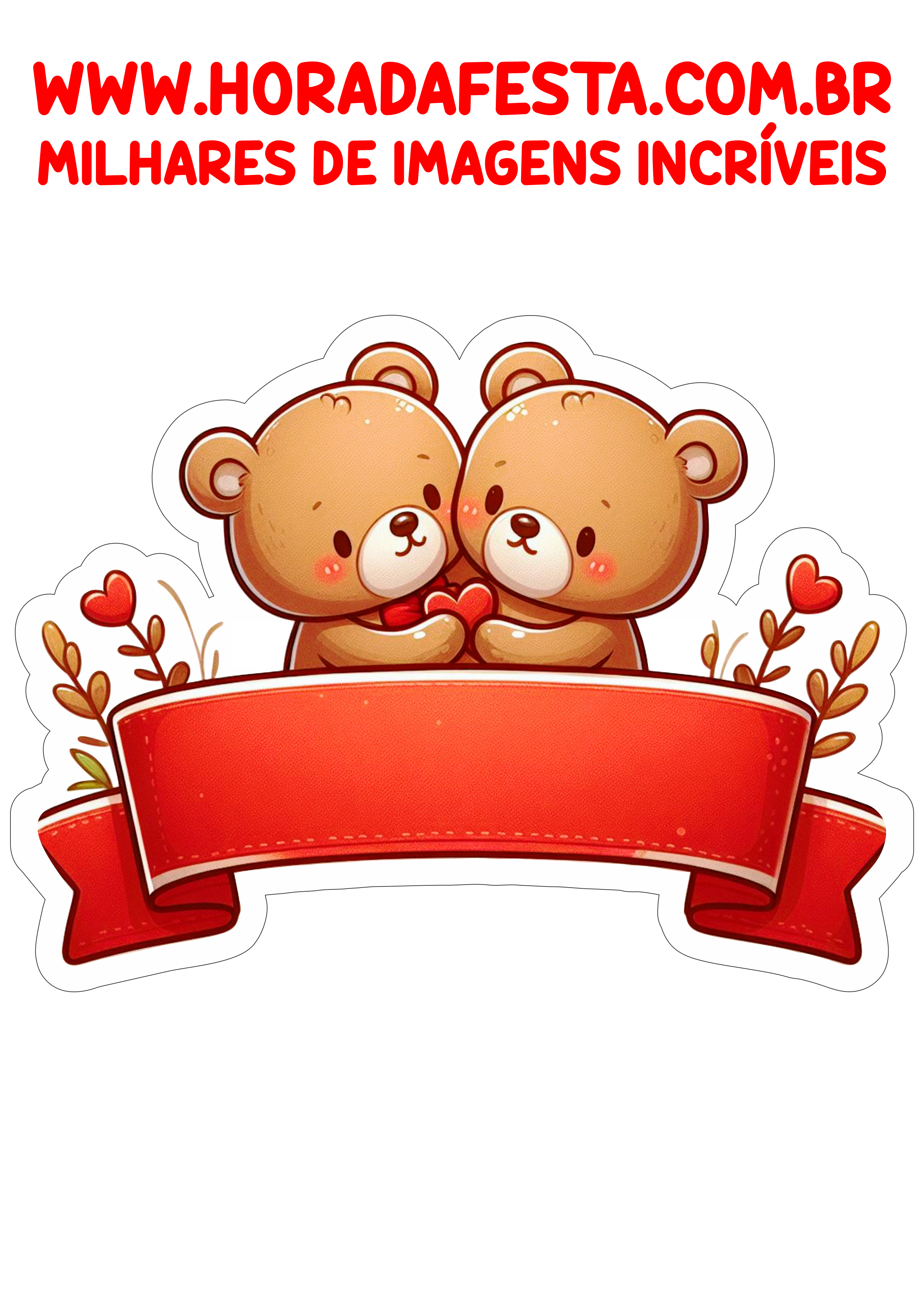 12 de junho dia dos namorados topo de bolo para imprimir ursinho fofinhos apaixonados artes gráficas para designers contorno png