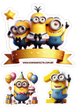 Minions aniversário infantil5