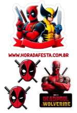 topo de bolo deadpool aniversário4