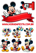 topo de bolo mickey decoração de festa3