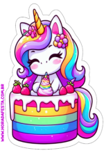 unicórnio aniversário fofinho8