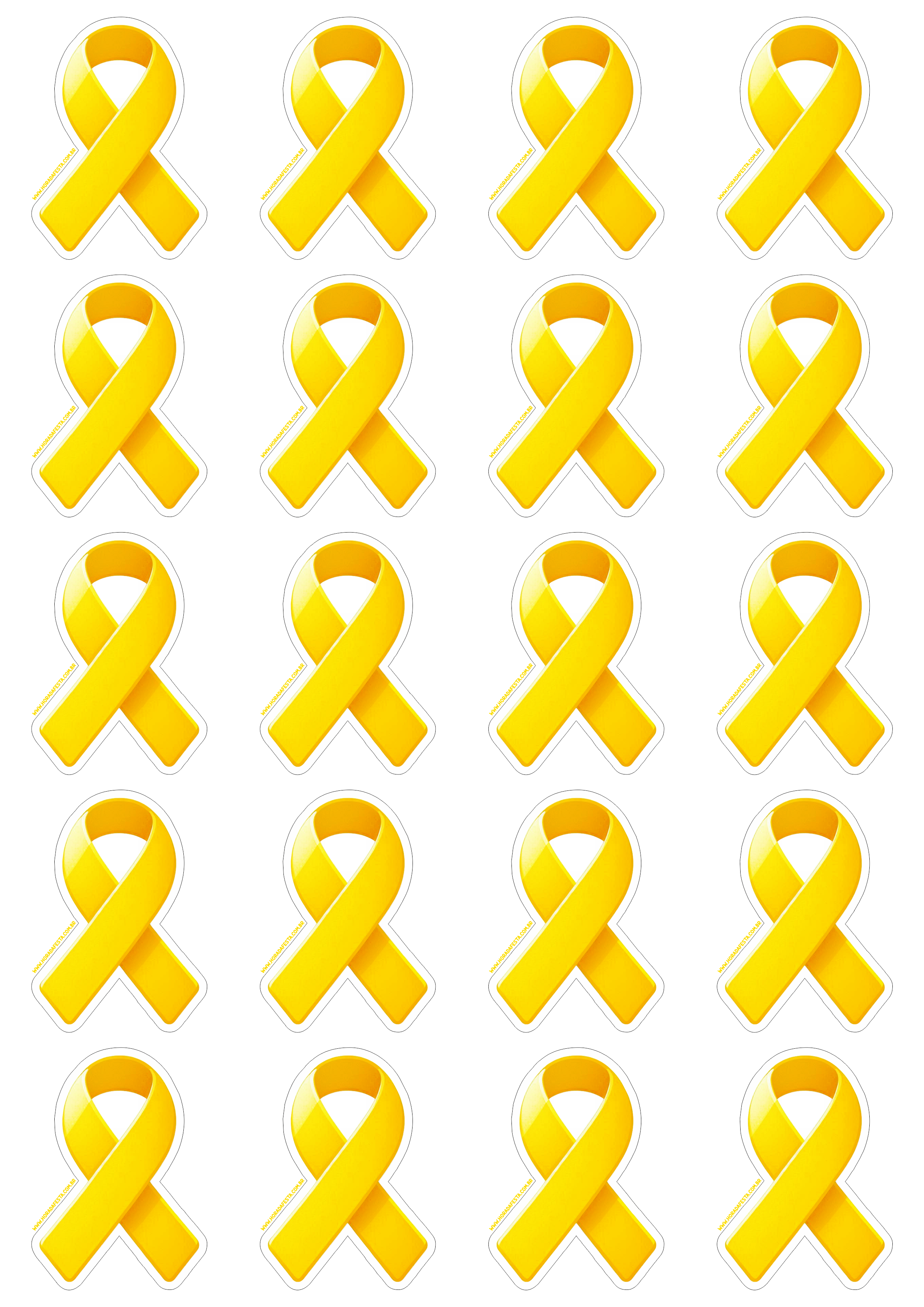 Setembro Amarelo mês de conscientização adesivos tag sticker 20 imagens png