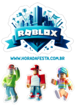 roblox topo de bolo para imprimir3