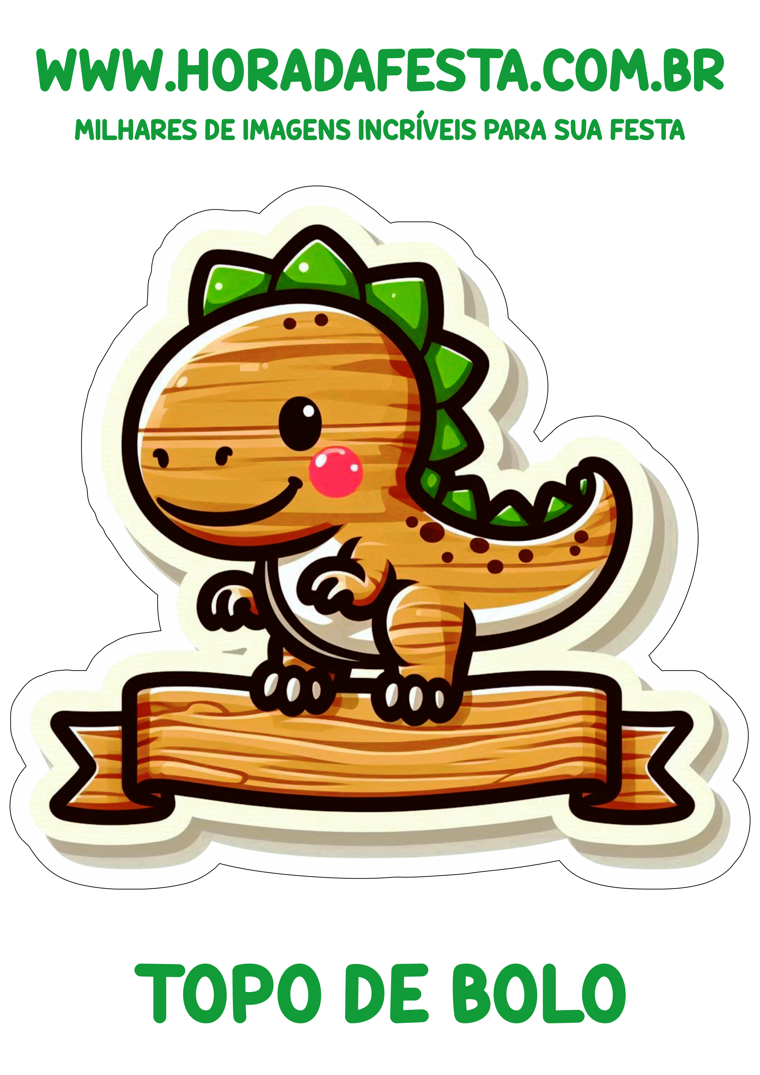 Aniversário infantil decoração dinossauros topo de bolo pronto para imprimir png desenho papelaria criativa free download ilustrações