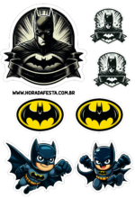 batman topo de bolo aniversário decoração2