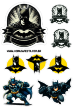 batman topo de bolo aniversário decoração3