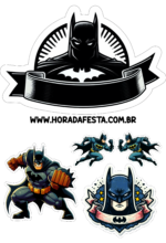 batman topo de bolo aniversário decoração11