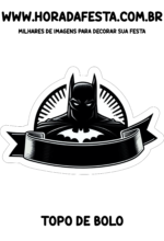 batman topo de bolo aniversário decoração8