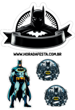 batman topo de bolo aniversário decoração9