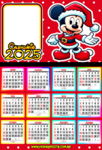 calendário 2025 Mickey Mouse4