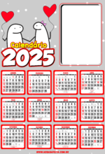 calendário 2025 flork of cows1