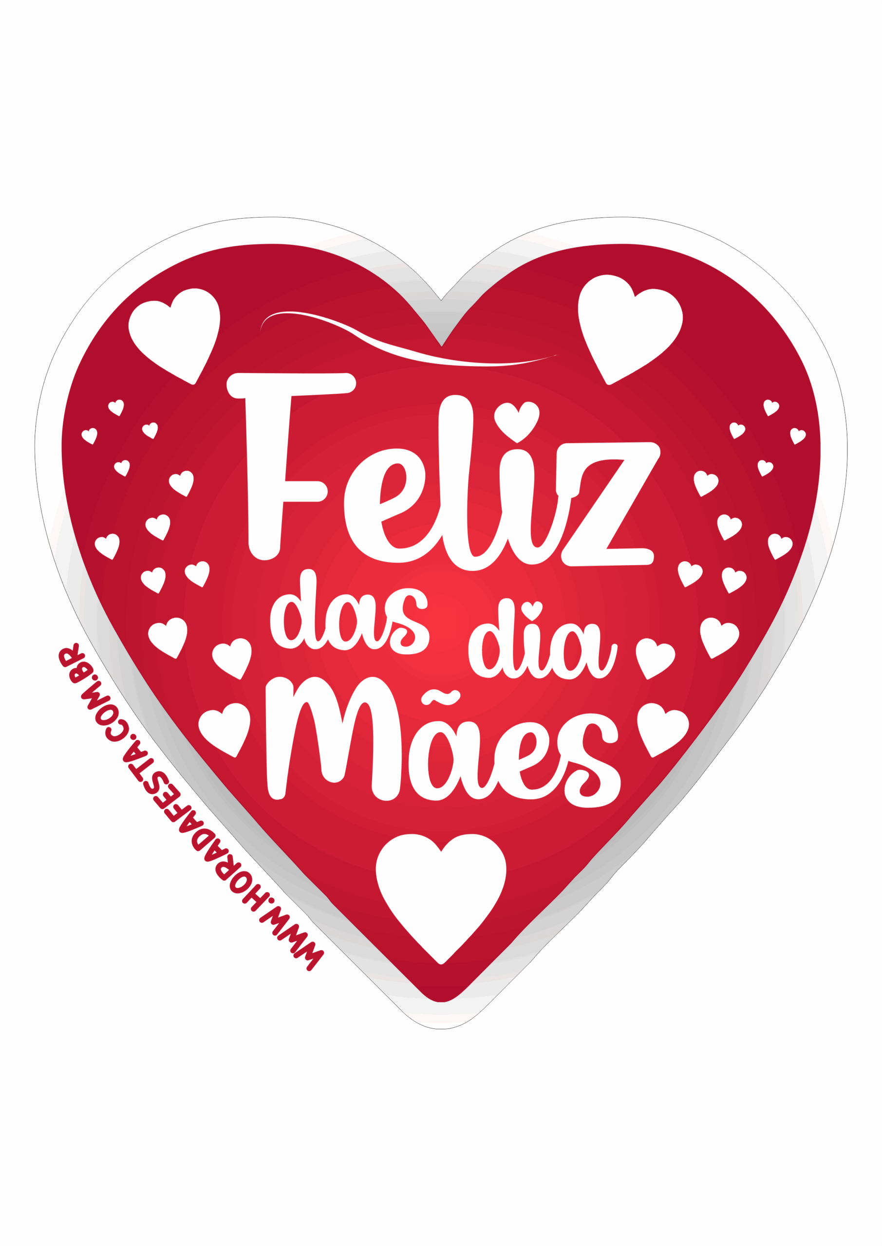 Feliz dia das mães adesivos em formato de coração artes gráficas gratuitas para imprimir e decorar trabalhos gráficos png