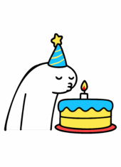 flork of cows aniversário