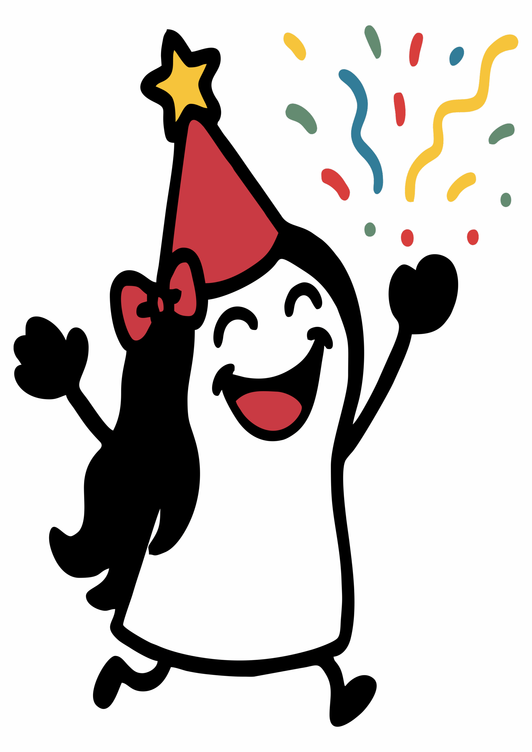 Figurinhas para whatsapp flork of cows aniversário desenho simples rabisco ilustração parabéns comemoração png
