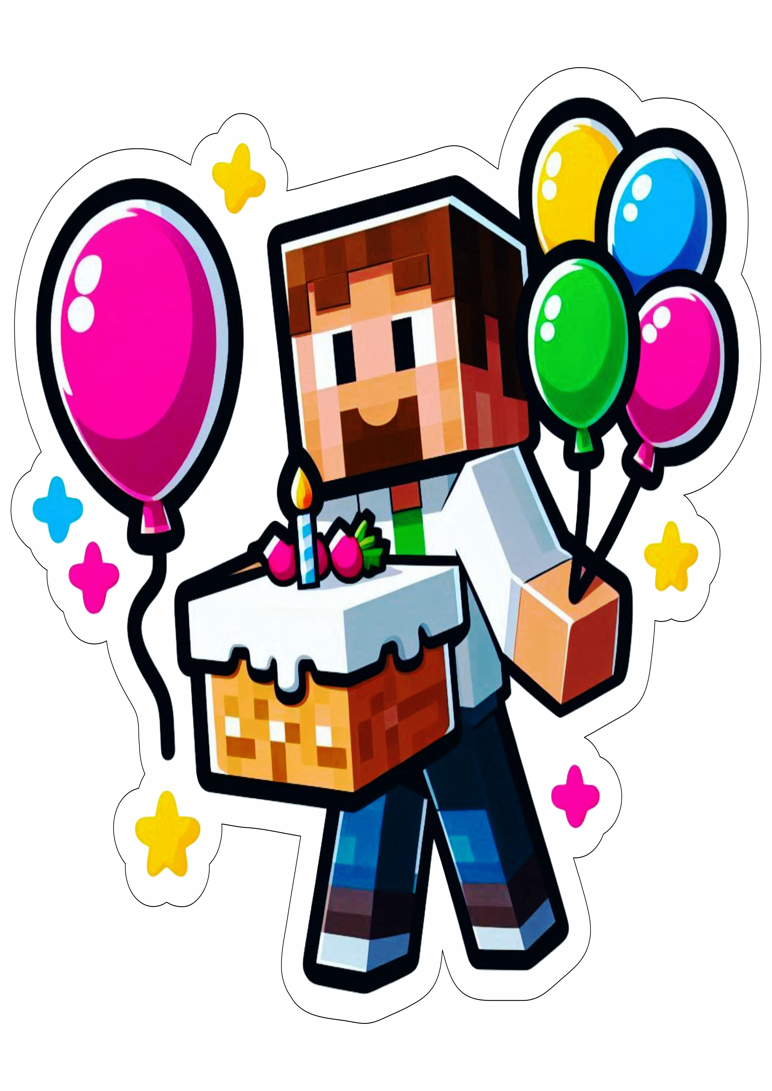 Minecraft personagens de games png
