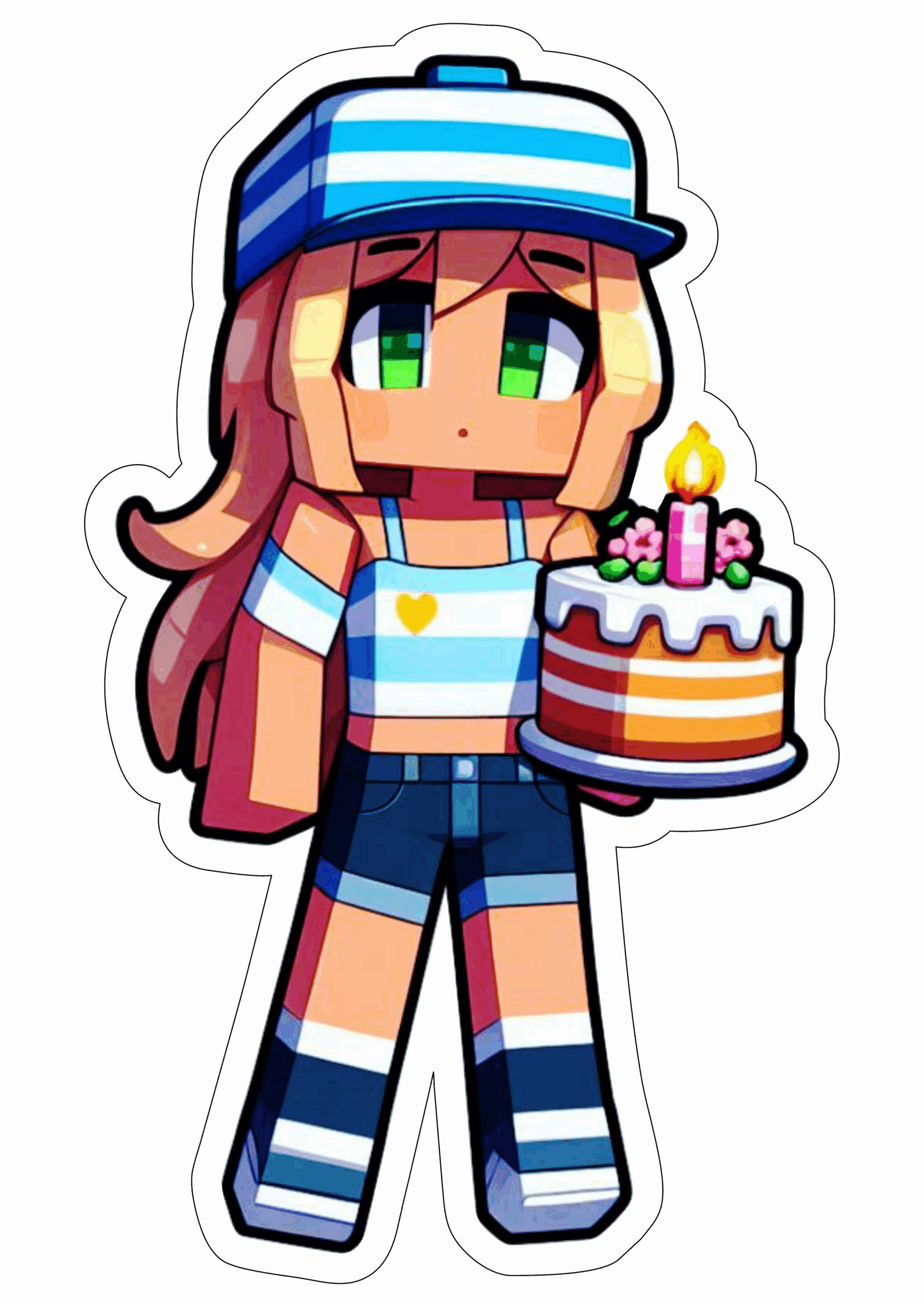 minecraft aniversário ilustração14