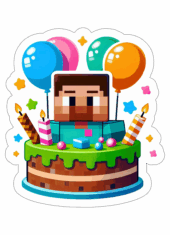 minecraft aniversário ilustração20