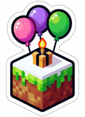 minecraft aniversário ilustração23