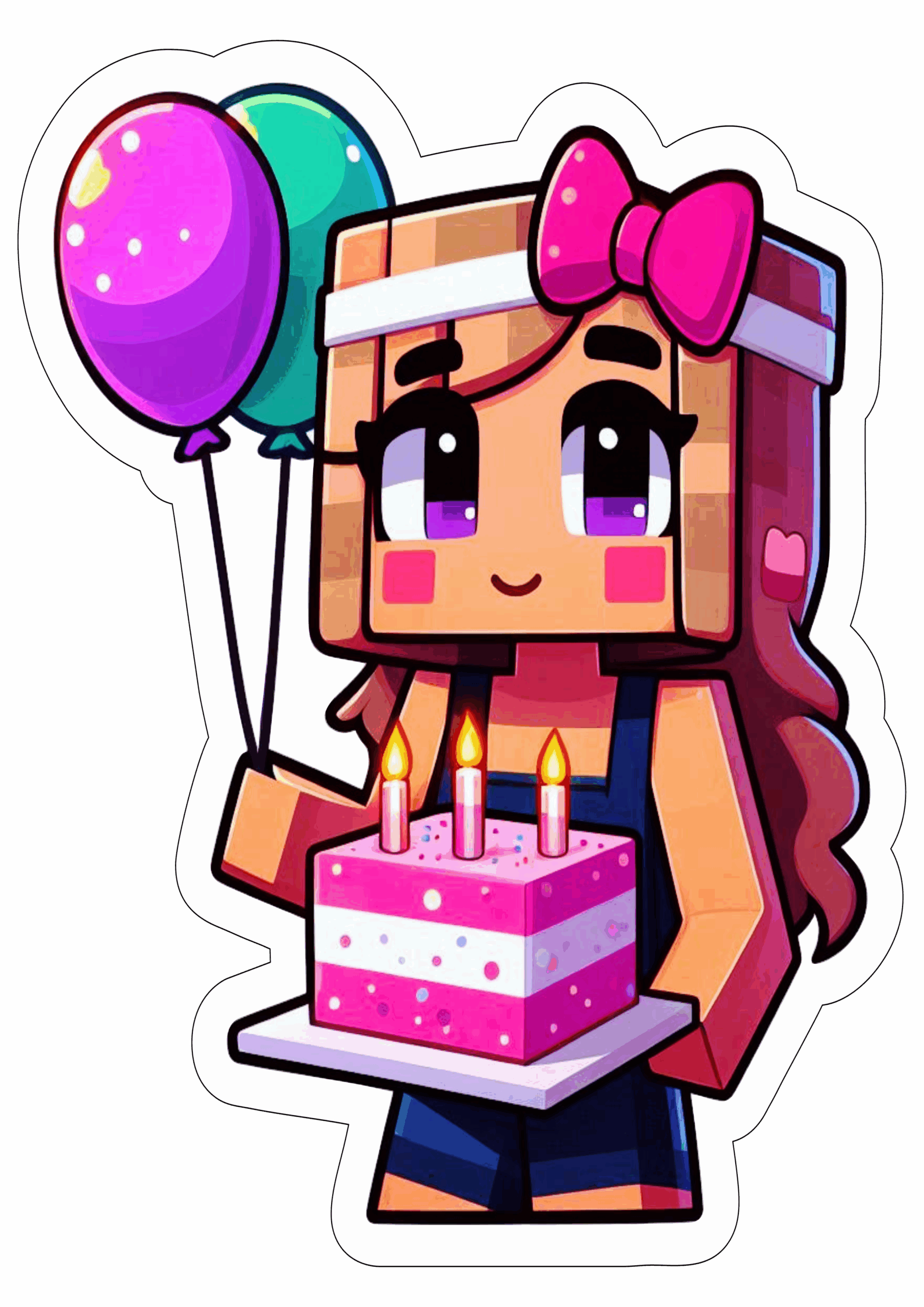 minecraft aniversário ilustração9